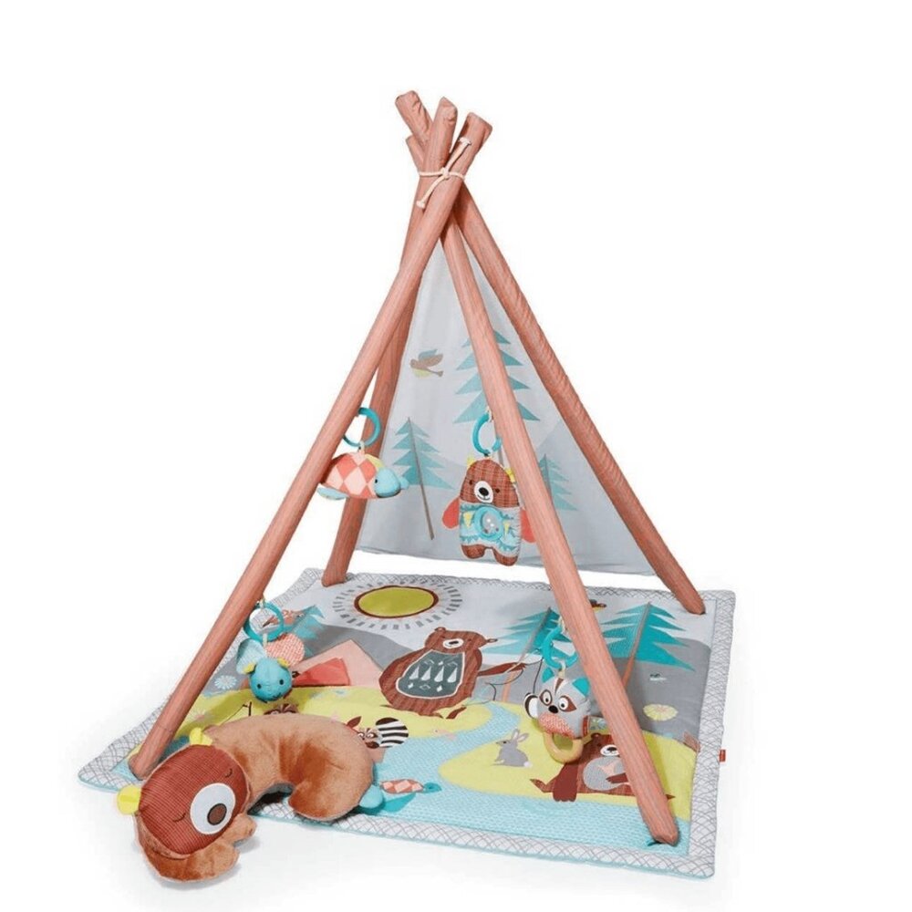 Skip Hop Teepee Camping Bear Playmat